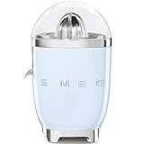 SMEG CJF11PBEU, Exprimidor de cítricos 50's Style, Pastel blue