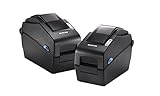 Bixolon SLP-DX220, Black, SLP-DX220G/BEG, 516-751 (DT, 203dpi, Adj Gap Sensor, Serial, Parallel, USB, Black Mark Sensor)