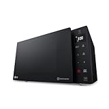 LG MH6535GDS - Microondas con Grill y Display Digital, de 25 Litros y 1000 W, Función Smart Inverter y EasyClean, Cocina Más Rápido, Mantiene Sabor y Nutrientes, Color Negro