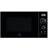 Electrolux Microondas independiente, modelo EMZ725MMK, 25 L, SteamPot, Calefacción Controlada, 900W, Negro