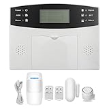 ZONADAH Smart Life Home Security Alarma Sistema de Alarma WiFi GSM Antirrobo APP Mando a Distancia Puerta Sensor Wireless Home Security Alarma