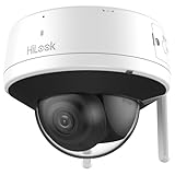 HiLook by HIKVISION Cámara de exterior WiFi, cámara inteligente con detector de movimiento, detección inteligente, visión nocturna, comunicación bidireccional, ranura para tarjeta SD, 4 MP (2560 ×