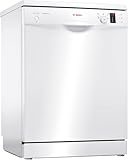 Bosch - Lavavajillas Libre Instalación, 60 cm, Motor EcoSilence, Programación Diferida, Blanco, SMS25AW05E
