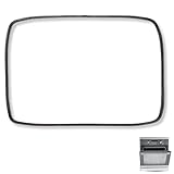 CHEFZOCO Junta Puerta Horno, Goma puerta de horno, Goma horno Universal, Medidas 410 mm ancho x 290 mm alto, Incluye 4 ganchos, Compatible con Teka HC-510,HC-521,HC-605,HC-615, HS-510