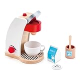 Hape E3146 My Coffee Machine - Wooden Kitchen Accessories