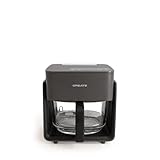 CREATE/AIR FRYER MIST/Freidora sin aceite 4.2 L con vaporizador de agua negro/Capacidad 5-6 raciones, 6 programas, bandeja de cristal, control de tiempo y tempertura, 1300W