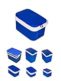JARDIN202 - Nevera Portátil Rígida – Nevera Térmica con Asa para Camping, Barbacoa y Viaje | 16 L (Azul)