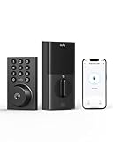 eufy Smart Lock C30, cerradura de puerta de entrada sin llave, cerrojo WiFi integrado, cerradura inteligente para puerta delantera, no requiere puente, fácil instalación, control remoto por