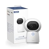 Aqara 2K Cámara Hub Interior G3, Reconocimiento Facial y Gestos con IA, Mando a Distancia IR, Ángulo de Visión de 360°, Compatible con HomeKit Secure Video, Alexa, Google Assistant, IFTTT