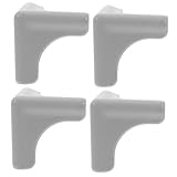 Homoyoyo 4 Piezas De Protección De Ángulo Anticolisión Protector De Parachoques De Muebles Anticolisión Bisagras De Barra Protector De Campana Extractora Protector De Estante