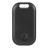 Rastreador Bluetooth, Buscador de Llaves y Localizador de Artículos para Llaves, Bolsos y Más, Alarma Bidireccional, para Teléfonos iOS y Android (Negro)