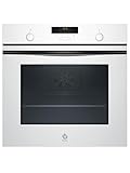 Balay - Horno multifunción, 60 cm, Aqualisis, Control Comfort, 10 recetas, Raíles extensibles, Cristal Blanco, 3HB5159B3