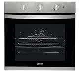 Indesit IFW 3534 H IX Horno de encastre, 0.89 W, 71 litros, Metal, INOX