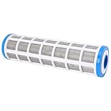 Ksrnsne Cartucho de Filtro de Malla de Alambre de Acero Inoxidable de 10 Pulgadas Purificador de Agua Prefiltro para PrevencióN de Incrustaciones