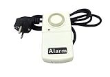 Kaiheng Alarma de fallo de alimentación Alarma automática de fallo de 120 db indicador LED Alarma Sirena para el hogar/Oficina/Tienda Requiere batería de 9 V (no incluida)