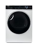 Haier I-Pro Series 7 HD90-A2979-N Secadora con Bomba de Calor de 9 kg, Función Vapor I-Refresh, Función Antiarrugas, Depósito de Agua, Inicio Diferido, Motor Inverter, 14 programas, Clase A++