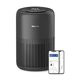 Philips Purificador de aire Serie 900, HEPA NanoProtect + Filtro de carbón activo, CADR 250m³/h para alérgicos de 65m², silencioso, inteligente y de bajo consumo (AC0951/13)