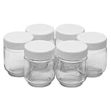 Clatronic JM 3344 - Pack de 6 vasos para yogurtera