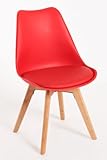 Regalos Miguel - Sillas Comedor - Silla Synk Basic - Rojo