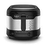Tefal FF215D Uno M Freidora, Acero Inoxidable, Negro