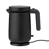 Rig-Tig FOODIE Kettle Negro, fabricador de agua, plástico, acero inoxidable, 1 L