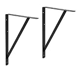 Amazon Basics AB5502 Soporte para estante, 20 x 13, negro