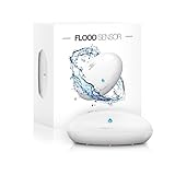 FIBARO FGFS-101-ZW5 - Sensor de Fugas de Agua e Inundaciones, 0W, 3V, Blanco