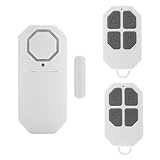 Lbvzxkad Alarma Inalámbrica para Puertas y Ventanas Alarma de Luz y Sonido de 140 DB Alarma Multifunción para Seguridad del Hogar Antirrobo