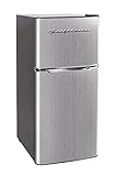 Frigidaire EFR451 Refrigerador/congelador de 2 puertas, 4.6 pies cúbicos, Serie Platinum, acero inoxidable, doble