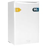 Cecotec Nevera Pequeña Frigorífico Mini 90L de 1 Puerta Bolero CoolMarket TT 90 White E. Frigorífico Sobremesa, 83cm de Alto y 47cm de Ancho, Bajo Consumo, Temperatura Regulable, Blanco