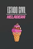 ESTADO CIVIL HELADERA: CUADERNO DE NOTAS. LIBRETA DE APUNTES, DIARIO PERSONAL O AGENDA PARA HELADERAS. REGALO DE CUMPLEAÑOS.