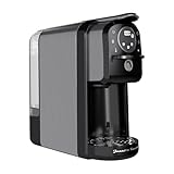 Juanita Cafetera Multicápsula Instant – 1400W, Presión 20 Bares, Compatible con Cápsulas y Café Molido, Pantalla Digital, Depósito 1.3L, Compacta y Fácil de Limpiar