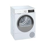 SIEMENS WQ33G2D0ES - Secadora de bomba de calor A+++ libras de instalación 60 cm. 8 kg blanco pantalla LED filtro de Facil LIMPIIEZA