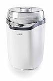 LACOR, 69246, Yogurtera, Tapa de Plastico, Vasos Aptos para Lavavajillas, 8 a 14 Horas Preparación, 20 W, Polipropilelo, Polipropileno, Blanco, Incluye Dos Contenedores 1,6 L y 1,8 L