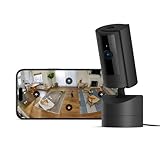 Cámara interior orientable Ring (Pan-Tilt Indoor Camera) | Cámara de seguridad con enchufe, para mascotas, orientable 360° en horizontal y 169° en vertical | Ring Protect gratis 30 días
