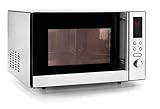 LACOR Lacor-69323-Horno microondas con Plato Giratorio 1000W, 23 L, Plateado