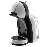 Krups Nescafé Dolce Gusto Mini Me S Cafetera de cápsulas con 15 bares de presión, capacidad 0.8 L, bebidas frías o calientes, modo Eco, Play&Select, Thermoblock, 35 tipos café, Gris antracita