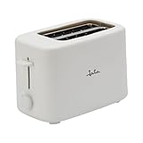 JATA JETT1048 - Tostadora de Pan 2 Ranuras Extra Anchas. 6 Niveles de Tostado. Tapa Protectora. Bandeja recogemigas. Centrado automático del pan. 750 W. Fácil limpieza. Desconexión automática