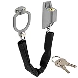 ONVAYA® Cadena de la manilla de la puerta con protección contra arañazos | Cadena de la puerta | Protección de la puerta | SIN perforar la puerta