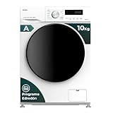Svan Lavadora 10Kg Carga Frontal Blanco SL10401AIDVB. 1800W, 1400rpm, 12 Programas, Función Stop&Go, Clase de Eficiencia Energética A