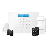 Nivian - Sistema de Alarma para Casa y Negocios Sin Cuotas Mensuales | Kit de Alarma WiFi/gsm | Control Remoto a través de App Tuya | Fácil Instalación Sin Cables | hasta 60 detectores