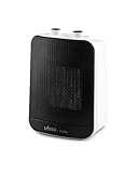 Ufesa Hadar Calefactor Cerámico Vertical de 2000W, Termostato Regulable, Interruptor Antivuelco, Protección de Sobrecalentamiento, Asa de Transporte