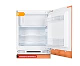 Corberó - Frigorífico Integrable 111L | CF1PN85INTEG | Congelador 16L | Luz Interior | 4 Estrellas | Descongelación Manual | Eficiencia Energética F | Estantes de Cristal, Blanco