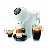 Nescafé Dolce Gusto Krups, Cafetera de cápsulas para bebidas múltiples, Compacta, Función XL, Cafetera espresso, Apagado automático, Genio S KP243110