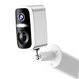Cámaras de Seguridad inalámbricas para Exteriores, visión Nocturna a Color 2K, detección de Movimiento, comunicación bidireccional, cámara para Interiores con WiFi y batería