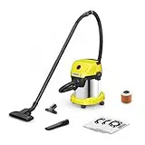 Kärcher Aspiradora en seco y húmedo WD 3 S 1000 W 15 L