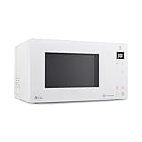 LG MH6535GDH - Microondas con Grill y Display Digital, de 25 Litros y 1000 W, Función Smart Inverter y EasyClean, Cocina Más Rápido, Mantiene Sabor y Nutrientes, Color Blanco