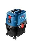 Bosch GAS 15 PS - Aspirador de agua y polvo 1100 W, 270 mbar 53 L/seg.