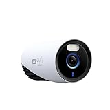 eufy Security eufyCam E330 (Profesional) cámara Extra, Exteriores, resolución 4K, grabación Continua, enchufable, Wi-Fi Mejorado, reconocimiento Facial, sin cuotas, Requiere HomeBase 3