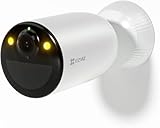 EZVIZ Camara Vigilancia WiFi Exterior sin Cables, Batería Recargable de 120 Días, 1080P Cámara IP de Seguridad con Impermeable, Detección de Movimiento PIR, Visión Nocturna, Audio de 2 Vias, CB3